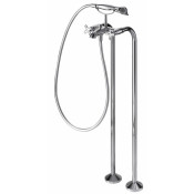 Отдельностоящий смеситель для ванны c коротким изливом Bravat Summer Rain F677111C-B