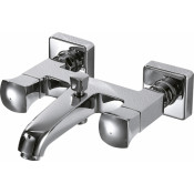 Смеситель для ванны с коротким изливом Bravat Whirlpool F678112C-01