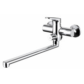 Смеситель для ванны c длинным изливом Bravat Eler F6191238CP-01L-RUS