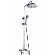 Душевая колонна со смесителем для ванны Bravat Opal C F6125183CP-A1-RUS