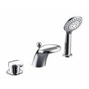 Встраиваемый смеситель на 3 отверстия Bravat Cobra F5140197CP-1-RUS