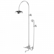 Душевая колонна со смесителем для ванны Bravat Art F65193CP-A1-RUS