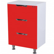 Тумба напольная Bellezza Лагуна 60 красная