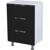 Тумба напольная Bellezza Лагуна 60 черная