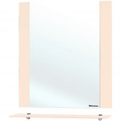Зеркало с полкой Bellezza Рокко 70 бежевое