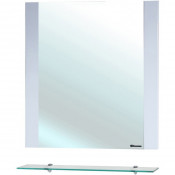 Зеркало с полкой Bellezza Рокко 80 белое