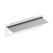 Полка для полотенец Keuco Edition 400 11575 170030 стекло глянцевое белое