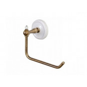 Держатель туалетной бумаги Devon&Devon Dorothy DOR411BR бронза/белый