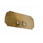 Клавиша смыва для унитаза Devon&Devon DEPLBR бронза