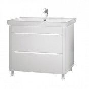 Тумба с раковиной напольная Аква Родос Авалон 100 белая