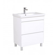 Тумба с раковиной напольная Аква Родос Валенсия 70 белая