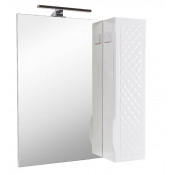 Зеркало Аква Родос Родорс 70 (R) с пеналом справа и подсветкой