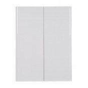 Шкаф подвесной Аква Родос Акцент 60 белый