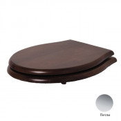 Сиденье с крышкой для унитаза Azzurra Giunone-Jubilaeum 1800NM/F noce/cr дерево