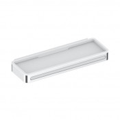 Корзинка для душа со встроенным стеклоочистителем Keuco Plan 14959 010051 хром/белый