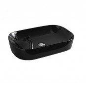 Раковина накладная Artceram Ghost GHL002 03 00 nero lucido*0 черный