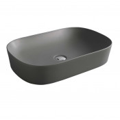 Раковина накладная Artceram Ghost GHL002 15 00 grigio oliva*0