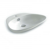 Раковина накладная Artceram Plettro Quadro PTL002 01 00 bi белый