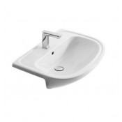 Раковина полувстраиваемая Artceram Apollo APL001 01 00 bi*1 белый
