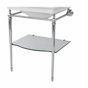 Консоль под раковину Artceram Hermitage HEA015 71 cr хром