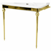 Консоль под раковину Artceram Hermitage HEA016 73 oro золото