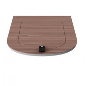 Сиденье с крышкой для унитаза Artceram The One THA001 83 noce canaletto