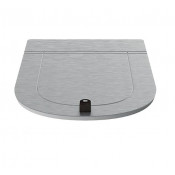 Сиденье с крышкой для унитаза Artceram The One THA001 79 inox