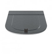 Сиденье с крышкой для унитаза Artceram The One THA001 78 titanio