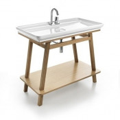 Консоль под раковину Artceram Trapezio ACM011 rovere дуб