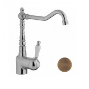 Смеситель для кухни Cisal Arcana Empress EM00253027 бронза