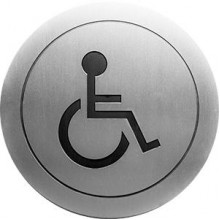 Табличка на дверь санузла для инвалидов Nofer 16724.2.S