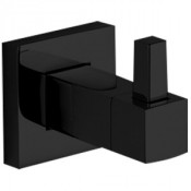 Крючок для полотенец одинарный Nofer Barcelona 16906.N черный