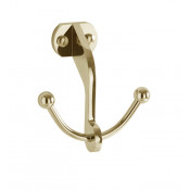 Крючок двойной для ванны Kerasan Retro бронза 742493