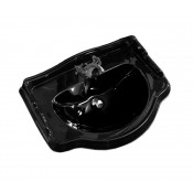 Раковина подвесная Kerasan Retro черный глянцевый 104704*1