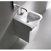 Тумба под раковину Kerasan Inka белый глянцевый 911001