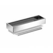 Корзинка для душа со встроенным стеклоочистителем Keuco Edition 11 11159 010000 алюминий серебристый