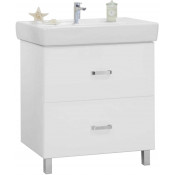 Тумба с раковиной Акватон Америна 80 Н 1A1694K1AM010 белая