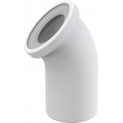 Колено для унитаза Alcaplast A90-45 °