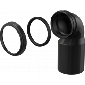 Колено стока Alcaplast M906 90/110 комплект