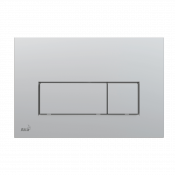 Клавиша смыва AlcaPlast Thin M572, хром - матовая