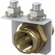 Консоль для подключения воды AlcaPlast P103