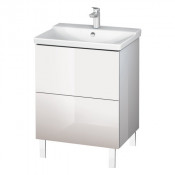 Тумба с раковиной Duravit L-Cube LC660002222+2332650000
