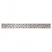 Решетка для лотков AlcaPlast BUBLE-550M нержавеющая сталь матовая