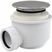 Сифон для душевого поддона Alcaplast A47CR-60 хром