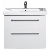 Тумба с раковиной Villeroy&Boch 2DAY2/SUBWAY 2.0 A99500E4+7175A001, белый глянец