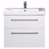 Тумба с раковиной Villeroy&Boch 2DAY2/SUBWAY 2.0 A98000E4+71758001, белый глянец