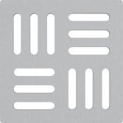 Решетка для сливных трапов AlcaPlast MPV011