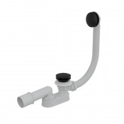Сифон для ванны CLICK/CLACK, черный-мат AlcaPlast A507BLACK-100