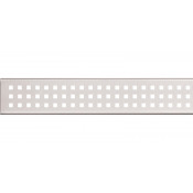 Решетка для дренажного желоба 75 мм, нержавеющая сталь AlcaPlast ADZ-R303