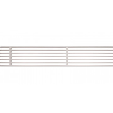 Решетка для дренажного желоба 75 мм, нержавеющая сталь AlcaPlast ADZ-R304